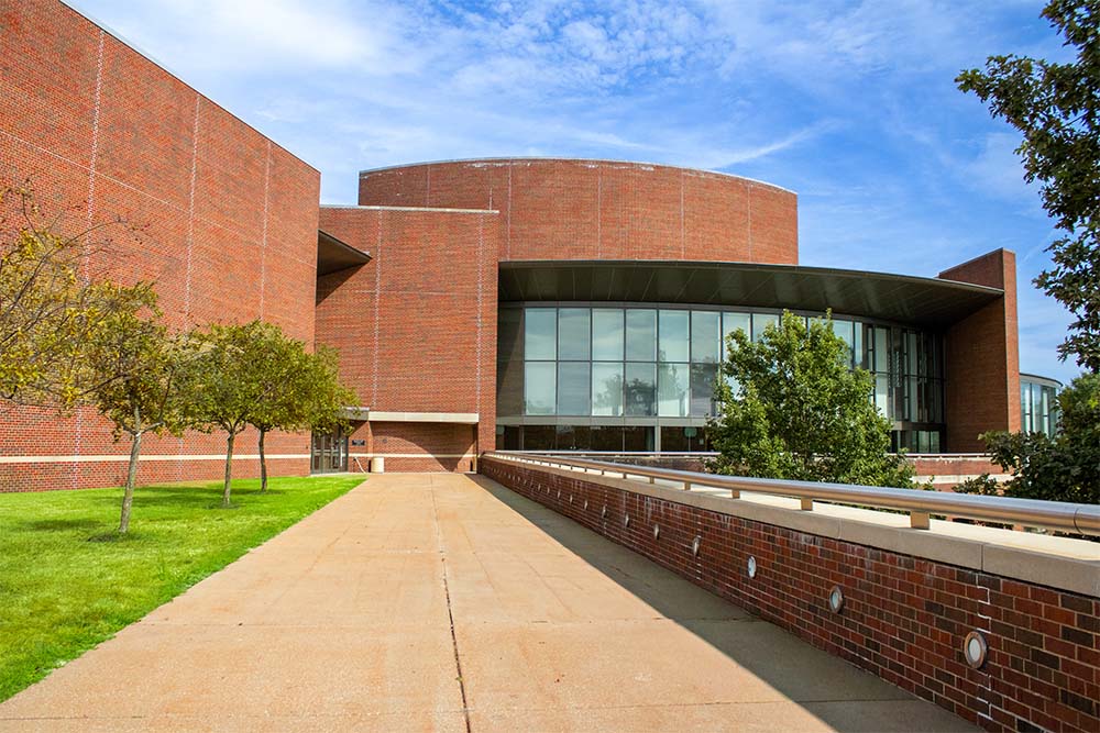 Lee entrance at the Touhill.